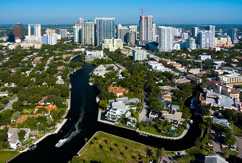 Fort Lauderdale aerial photo