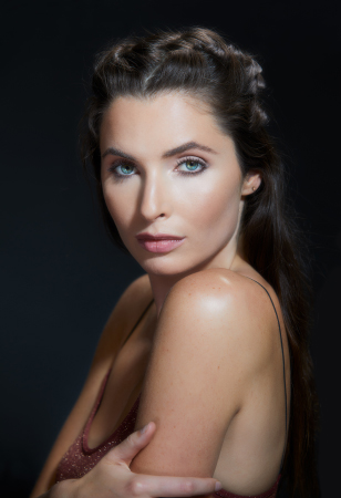 Beauty shot of young woman