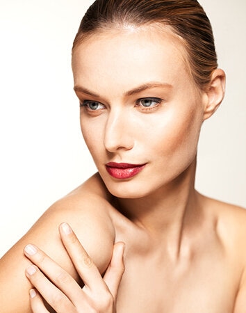 Beauty shot of young woman