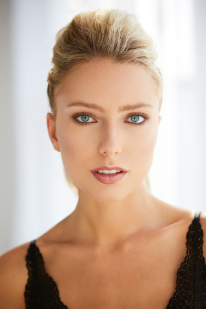 Beauty shot of young woman