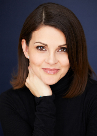 Headshot shot of young woman