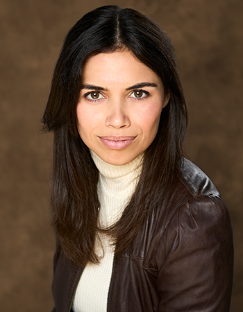 Headshot of a young actress