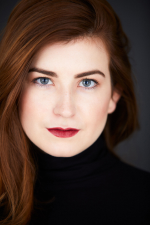 Headshot shot of young woman