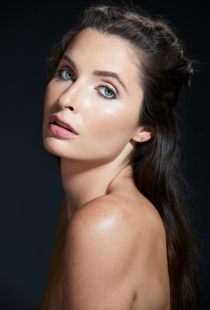 Portrait of young woman