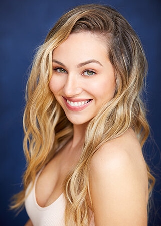 Headshot shot of young woman