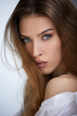 Beauty shot of young woman