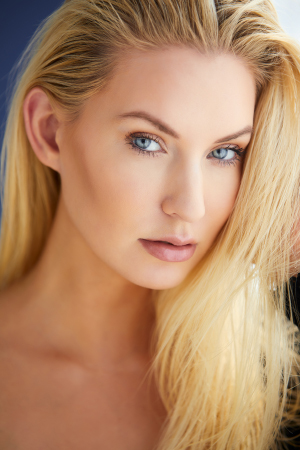 Beauty shot of young woman