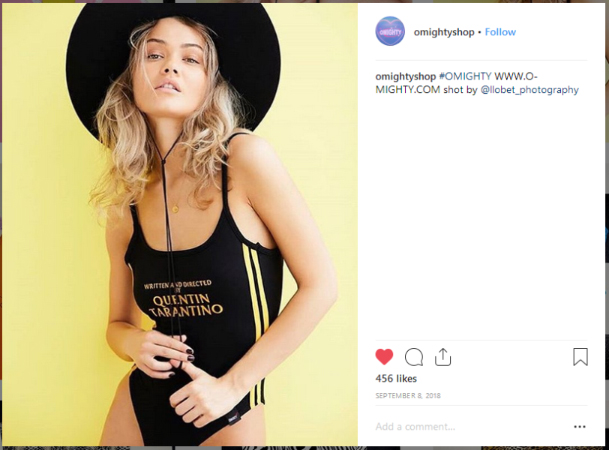 Omighty shop Instagram